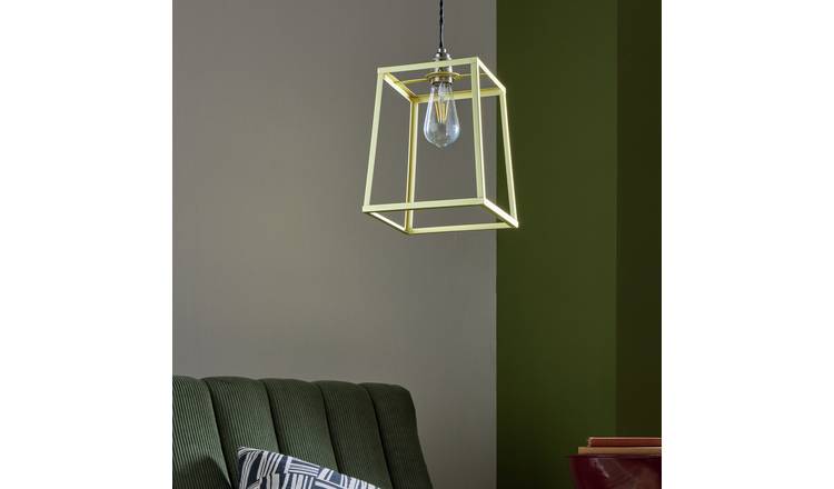 Argos Home Brass Carriage Metal Easy Fit Lampshade - 22cm