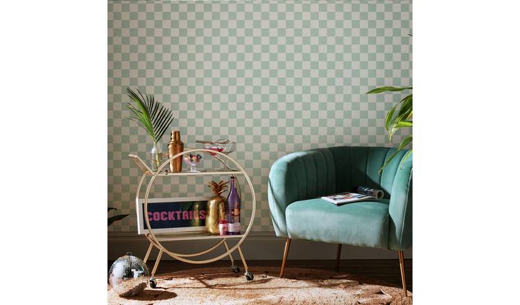 Envy Check Me Out Home Wallpaper - Mint Green