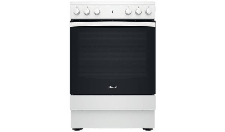 Indesit IS67V5KHW/UK 60cm Single Electric Cooker - White