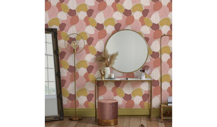 Envy Mood Peachy Wallpaper - Pink