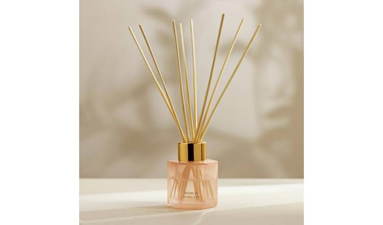 Argos Home 50ml Scented Reed Diffuser - Peony & White Lily