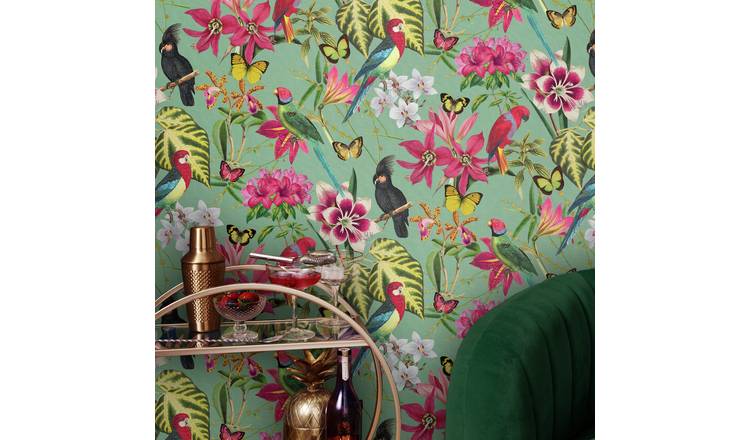 Envy Tropical Paradiso Natural Wallpaper