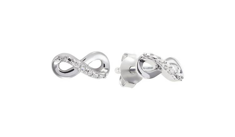 Diamond stud clearance earrings argos