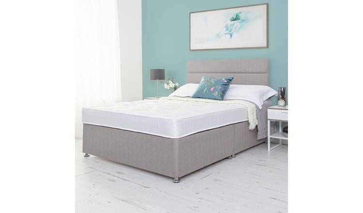 Argos Home Winslow 600 Pocket Kingsize Divan - Grey