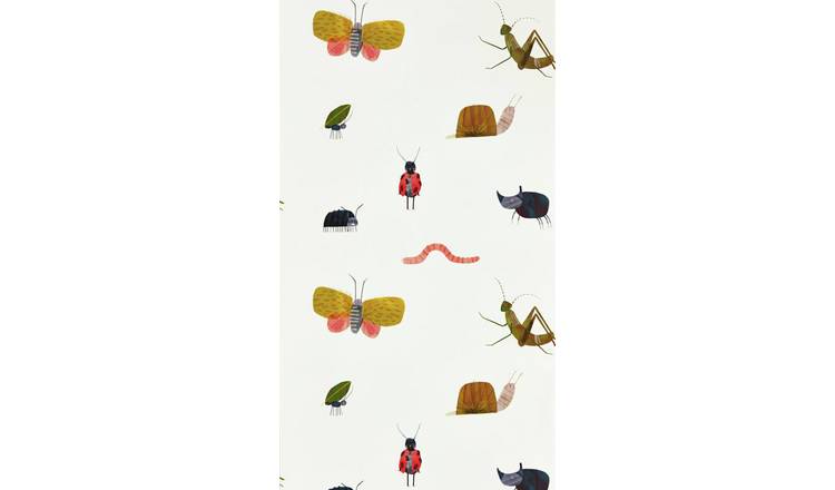 Harlequin Kids Garden Friends Multi Coloured Wallpaper