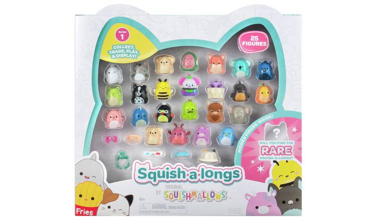 Squish-a-longs 25 Pack - Series 1 - 1 Inch Mini Squish