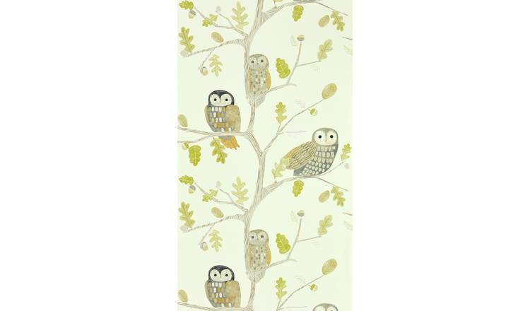 Harlequin Kids Little Owls Powder Cream Wallpaper