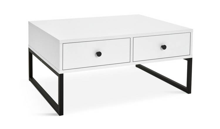 Habitat Anouk 2 Drawer Coffee Table - White