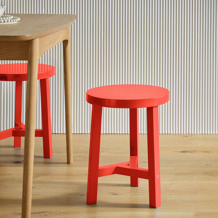 Habitat Malti Side Table - Red 0