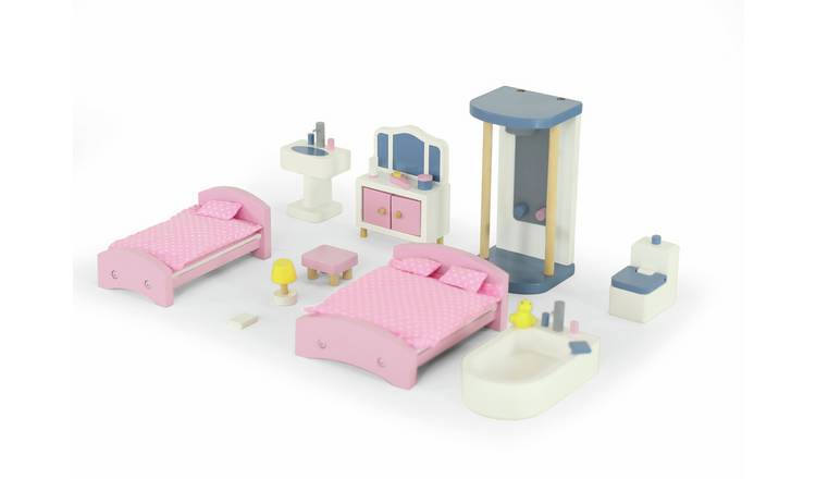 Chad Valley Jupiter Workshops Bed And Bath Doll House 