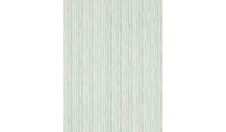 Harlequin Palla French Blue Striped Multi Coloured Wallpaper