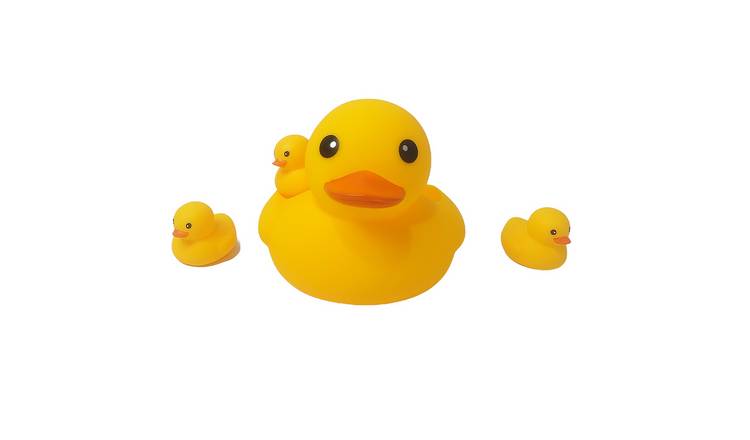 Chad Valley Bathtime Rubber Duck Set