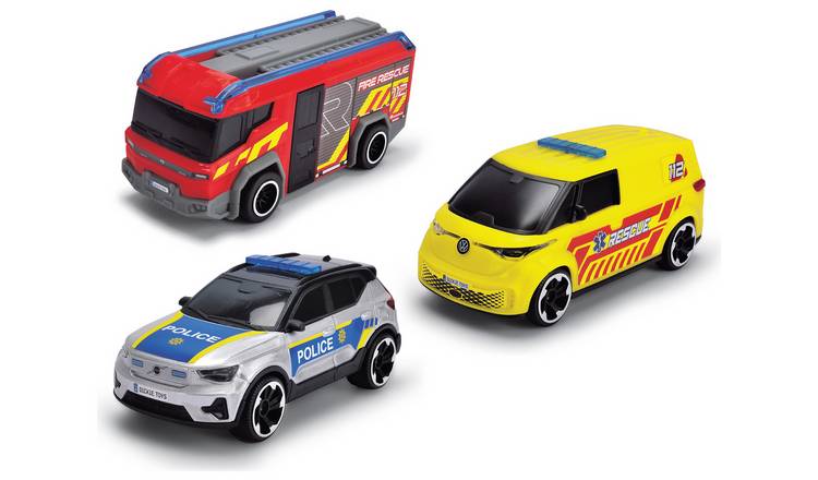 Dickie Emergency Service Vehicles - Pack of 3