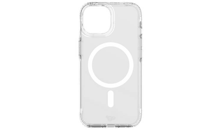 Tech21 EvoClear iPhone 15 Phone Case with MagSafe - Clear