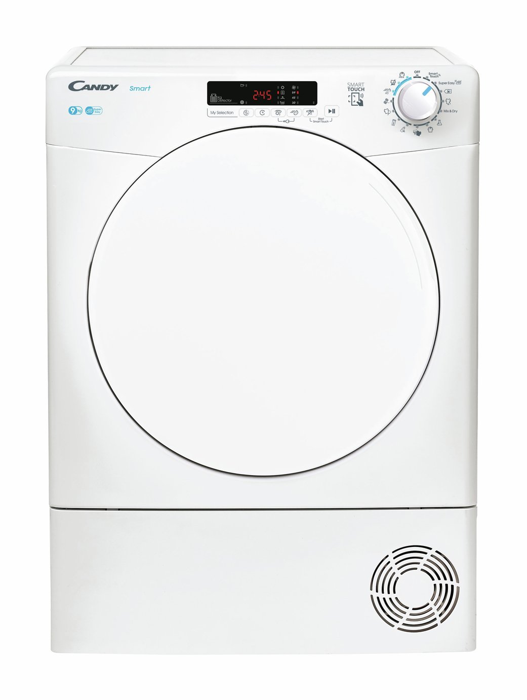 Candy CSE C9DF-80 9KG Condenser Tumble Dryer - White