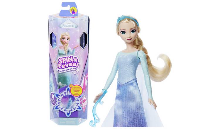 Disney Frozen Spin & Reveal Elsa Fashion Doll & Accessories