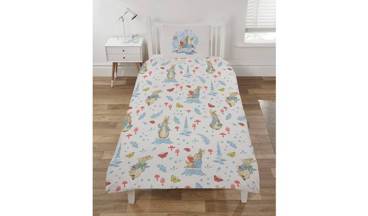 Beatrix Potter Peter Rabbit Pink Kids Bedding Set - Single