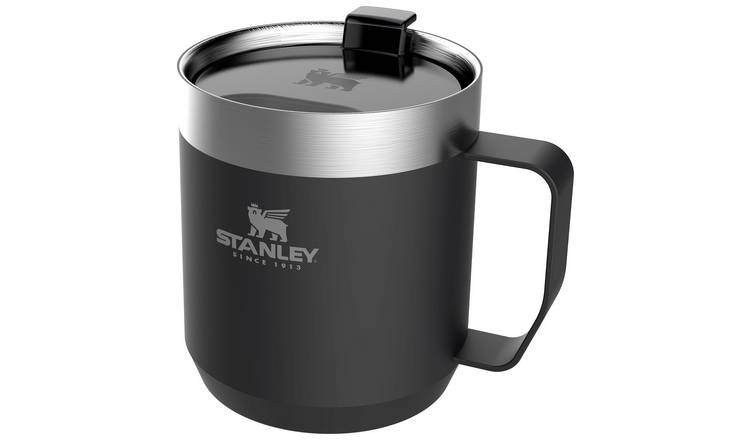 Stanley Everyday Camp Black Travel Mug - 350ml