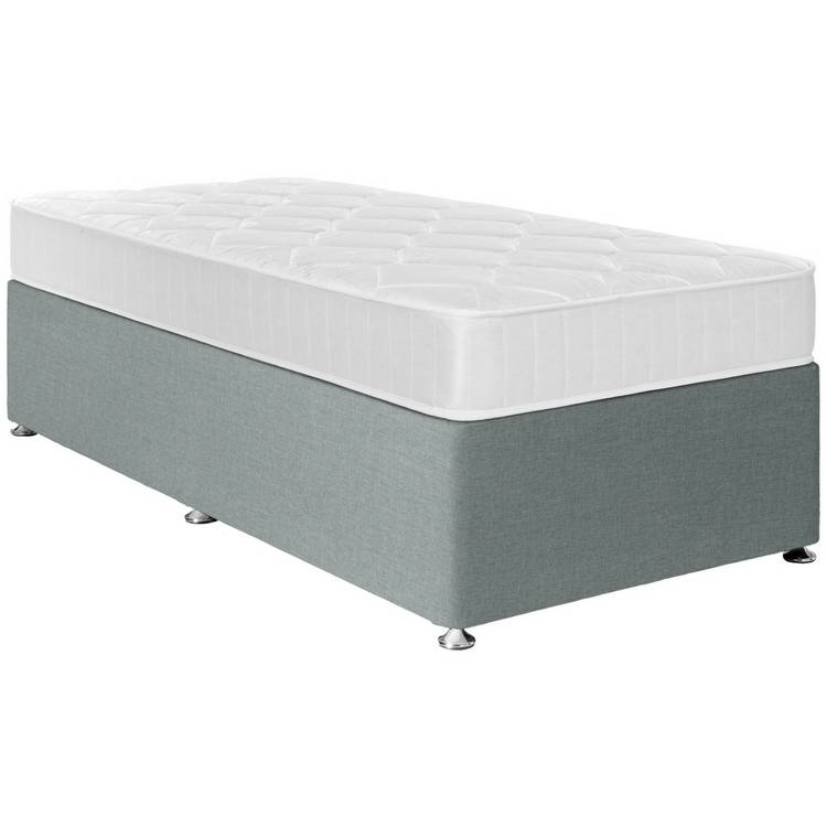 Argos Home Elmdon Single Divan Bed - Grey 0