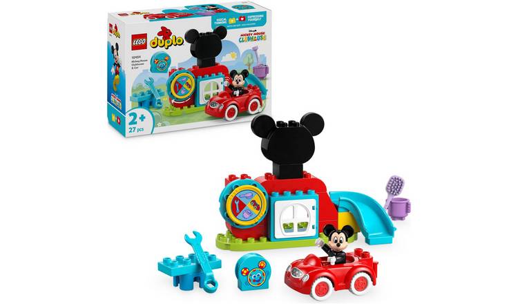 LEGO DUPLO Disney Mickey Mouse Clubhouse & Car Set 10454