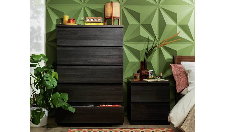 Argos Home Jenson 5 Drawer Chest - Black