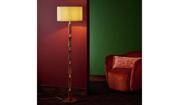 Habitat x Morris & Co. Cane Floor Lamp