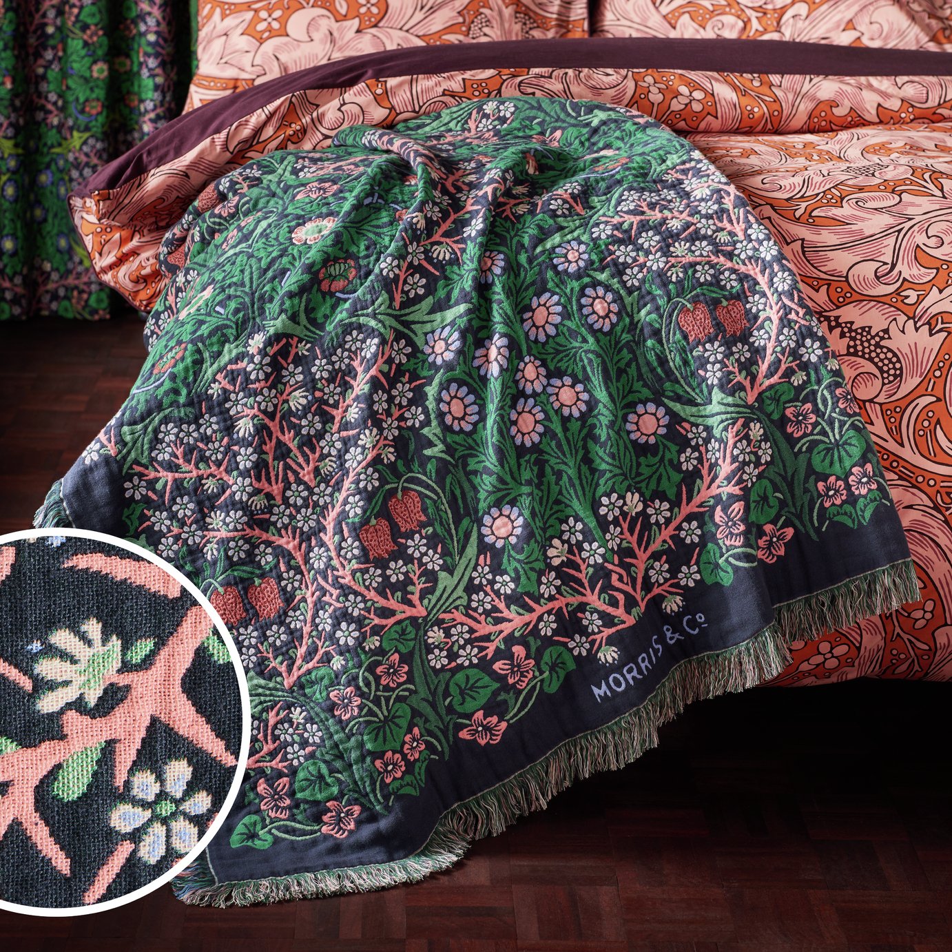 x & Co. Blackthorn Throw 125x150cm