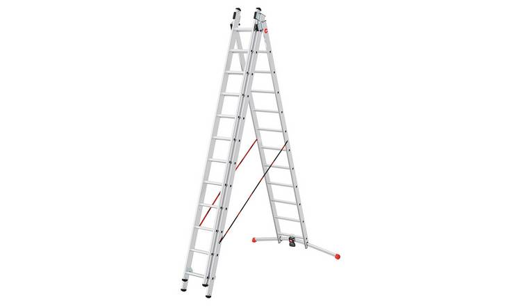 Hailo S100 Profilot 12 Tread Aluminium Ladder