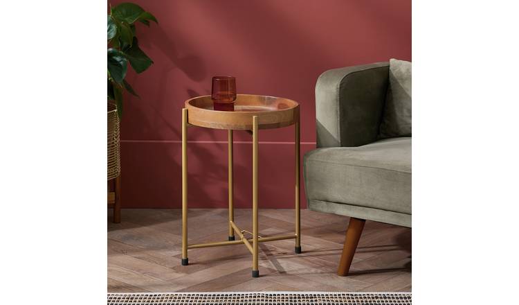 Habitat Aleda Side Table - Natural