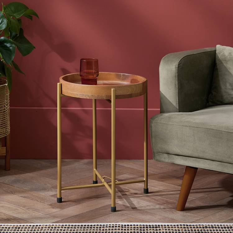 Habitat Aleda Side Table - Natural 0