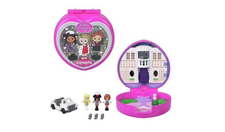 Polly Pocket, Clueless Micro Dolls & Car Collector Playset