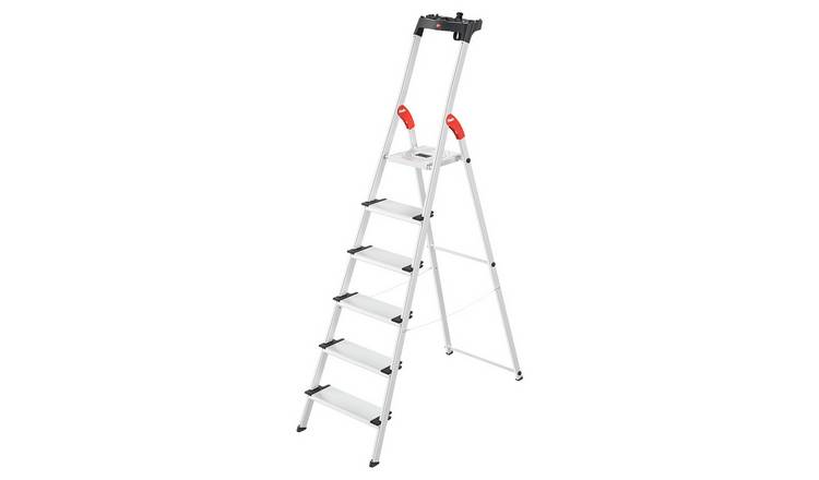 Hailo 6 Tread Aluminium Safety Ladder