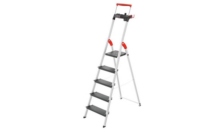 Hailo 5 Tread Aluminium Safety Step Ladder