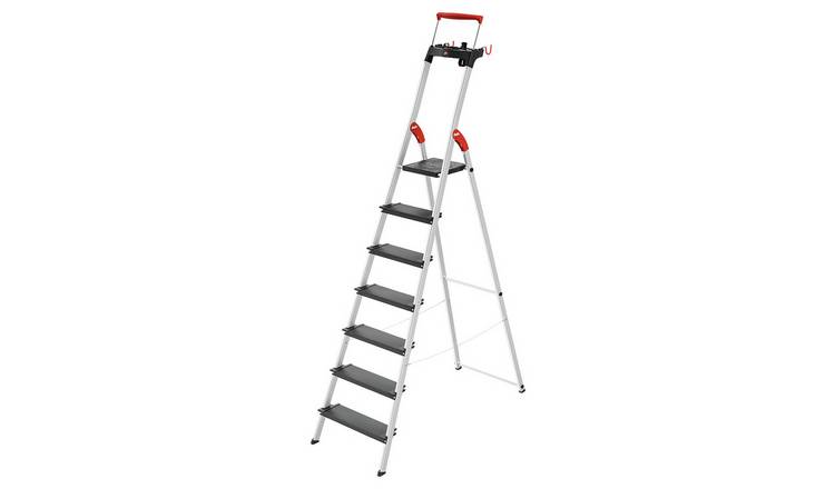Hailo 7 Tread Aluminium Safety Ladder