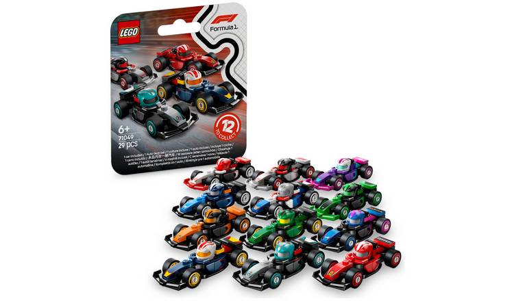 LEGO F1 Collectible Race Cars Building Toy for Kids 71049