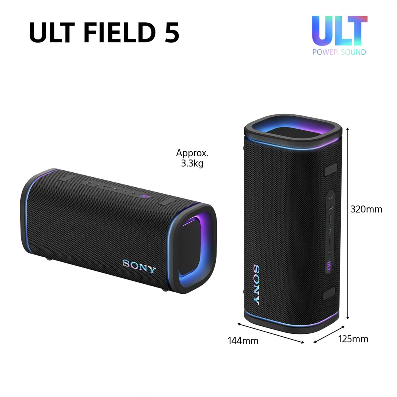 Buy Sony ULT Field 5 Portable Bluetooth Speaker - Black | Wireless