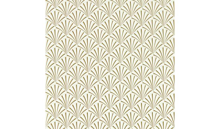 Clarke & Clarke Chrysler Pearl Cream Wallpaper