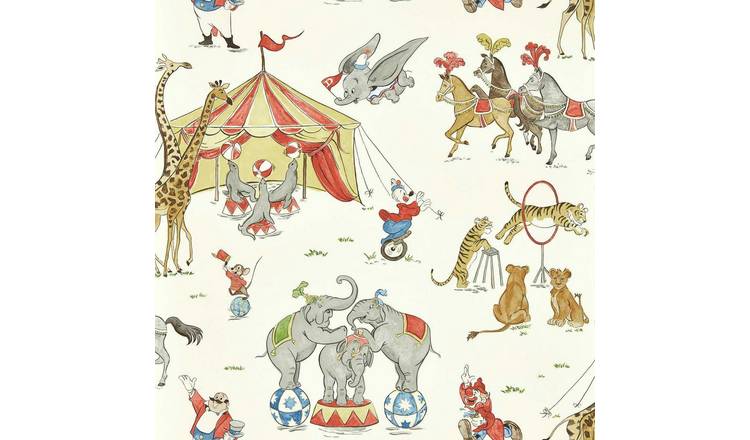 Sanderson Disney Dumbo Peanut Butter & Jelly Wallpaper