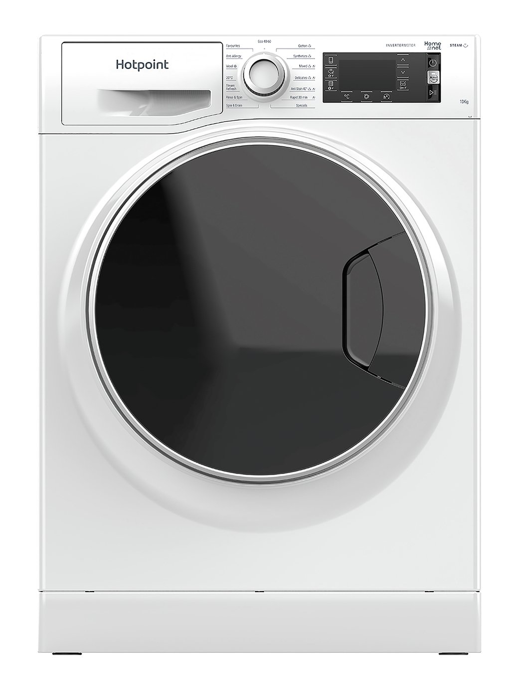 Hotpoint NLLCD1044WDAW 10KG 1400 Spin Washing Machine- White Review