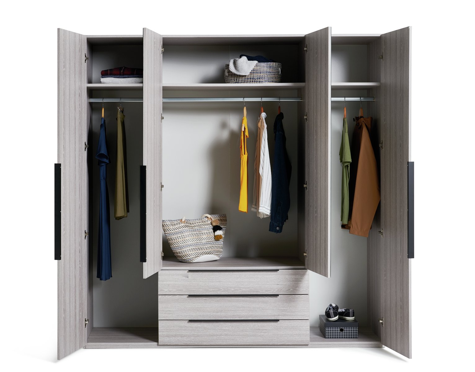 Argos Home Hallingford 4 Door 3 Drawer Wardrobe Review