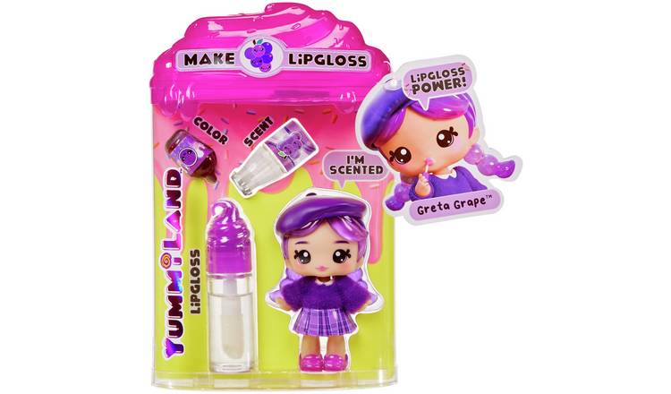 Yummiland Lipgloss Doll-Greeta Grape