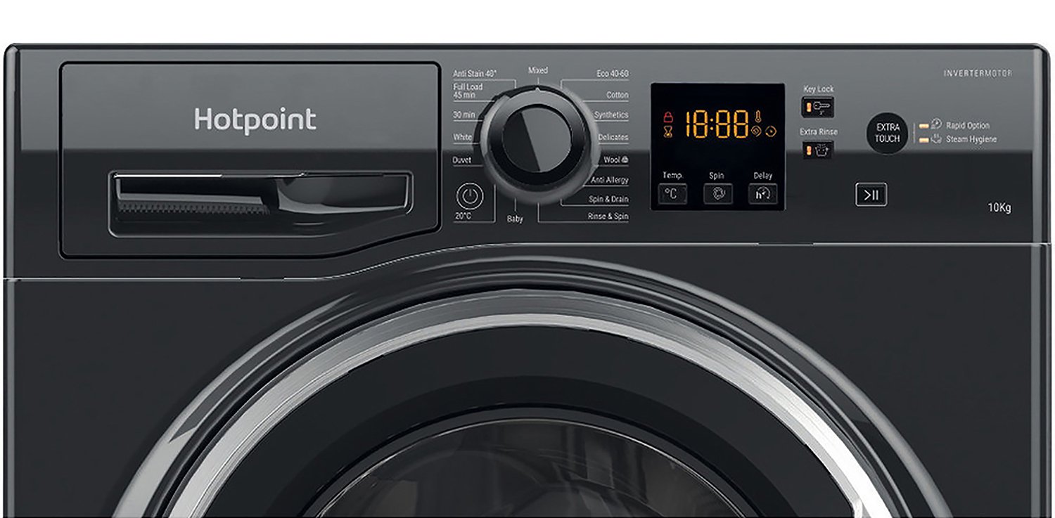 Hotpoint NSWM1043CBS 10KG 1400 Spin Washing Machine Review