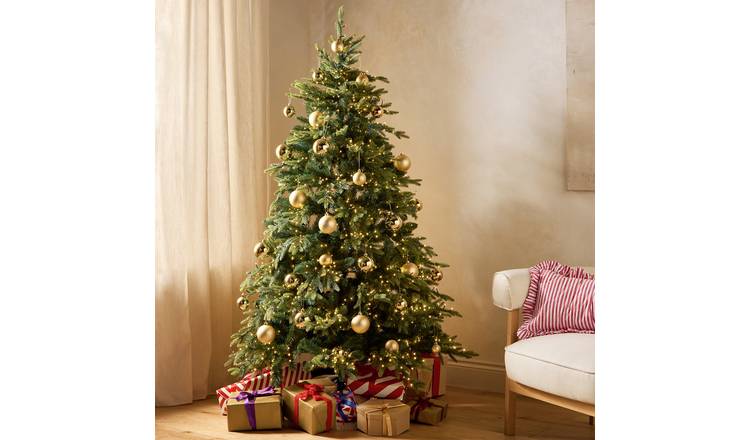 Habitat 6ft Pre Lit Quick Connect Christmas Tree