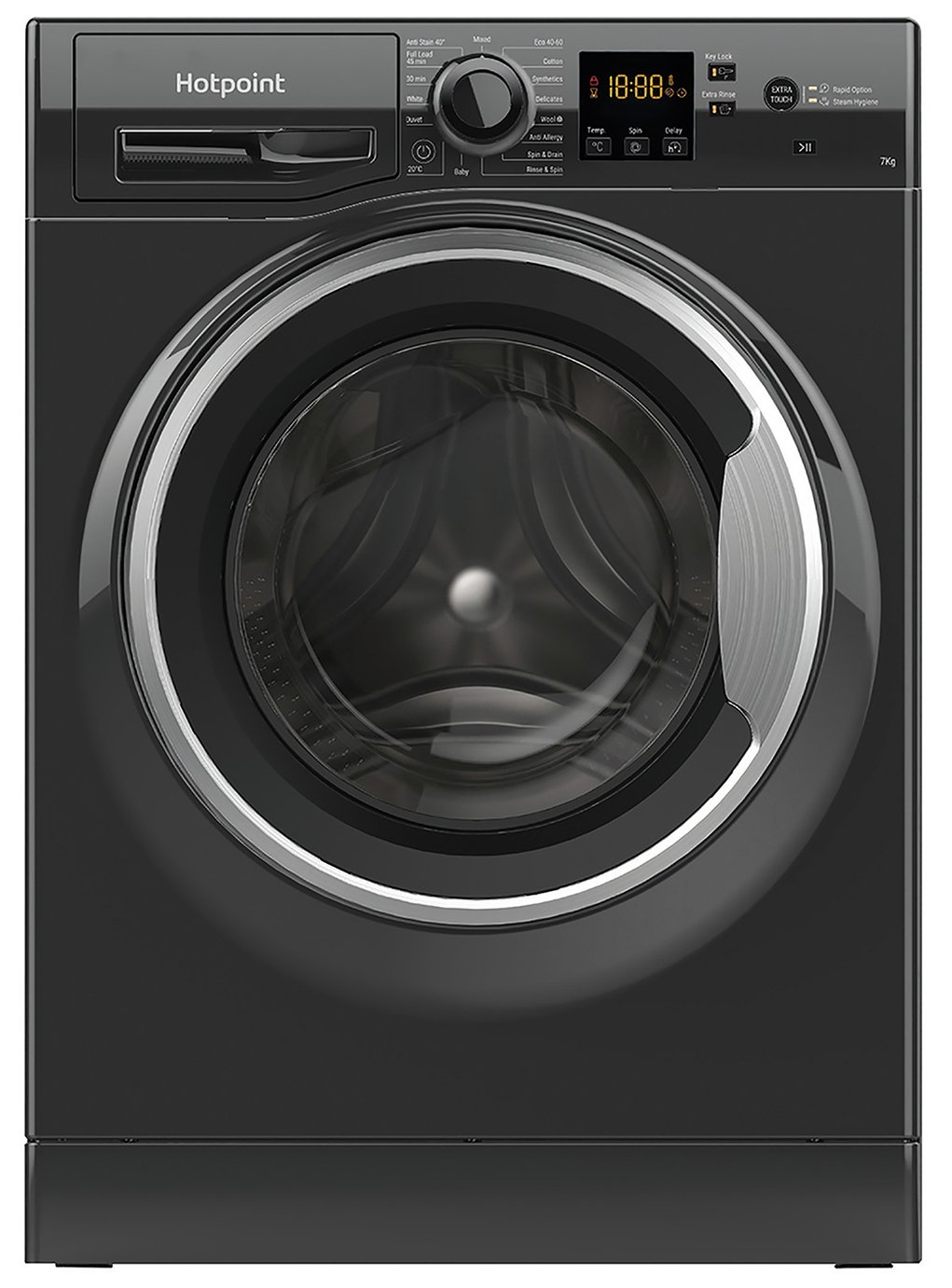 Hotpoint NSWM743UBS 7KG 1400 Spin Washing Machine Review