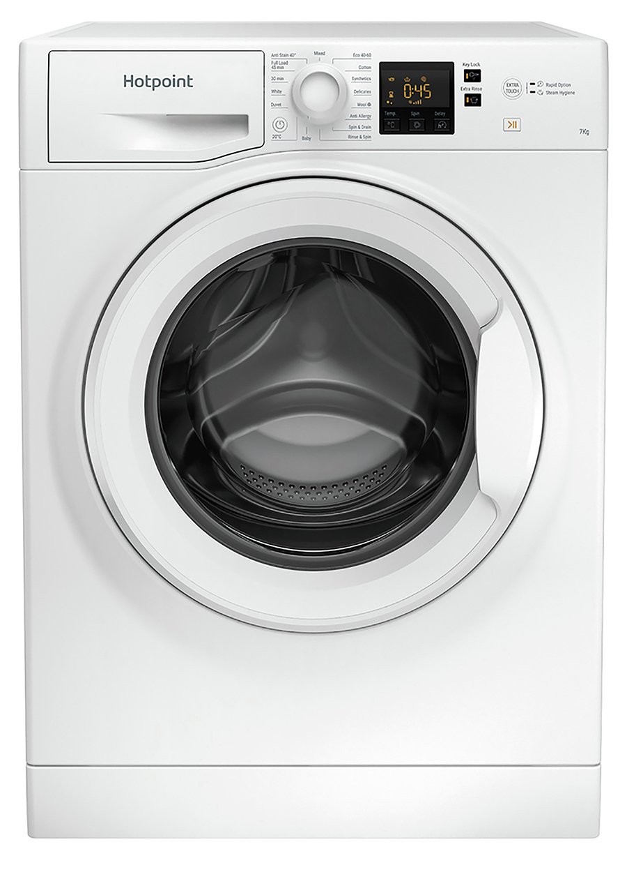 Hotpoint NSWM743UW 7KG 1400 Spin Washing Machine Review