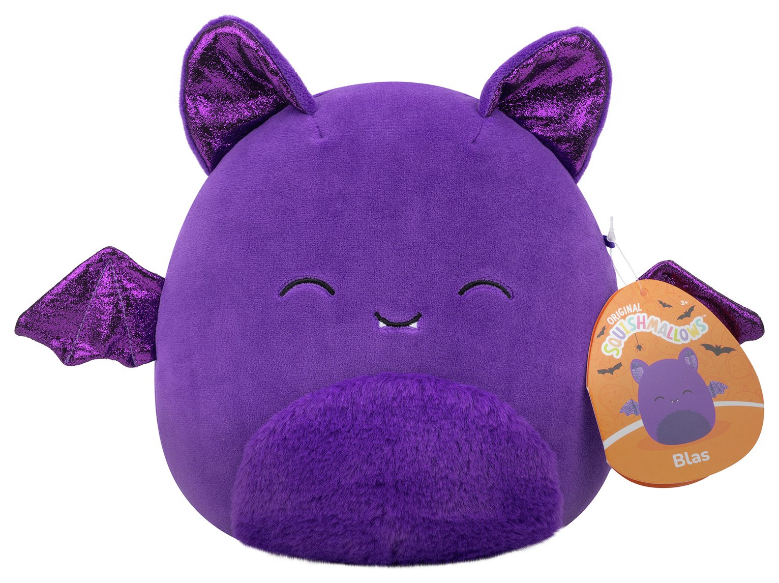 Squishmallows Stackables Bubba la mucca viola, 30 cm