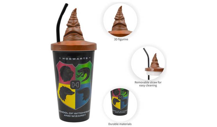 Buy Hox Harry Potter 3D Sorting Hat Lid Travel Tumbler - 450ml