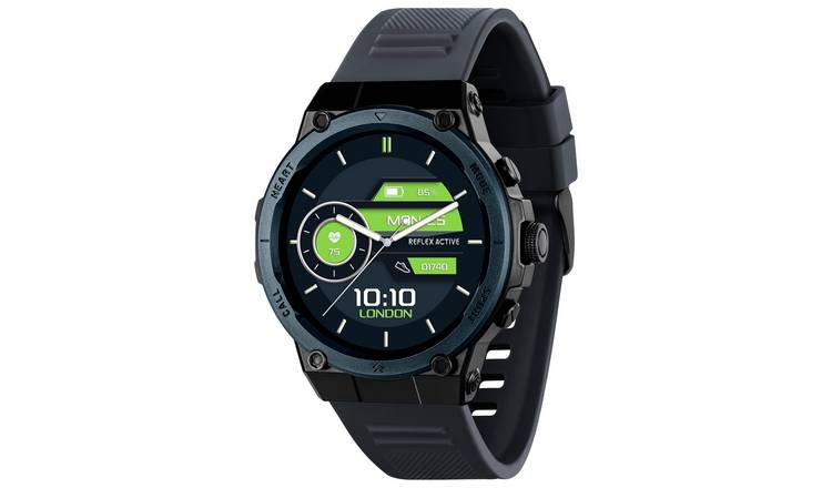 Reflex Active Series 39 Navy Sports Calling Smart Watch