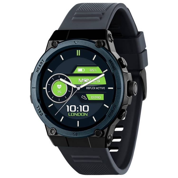 Reflex Active Series 39 Navy Sports Calling Smart Watch 0