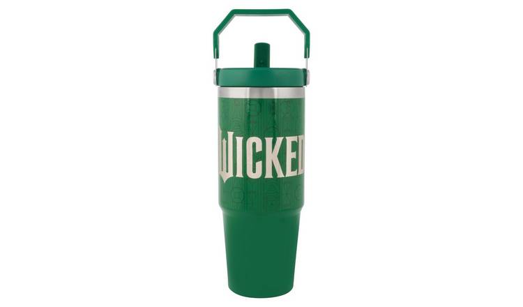 Wicked Stainless Steel Green Handle Cup - 900ml